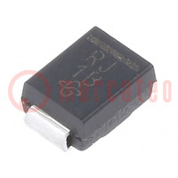 Diode: rectifying; SMD; 600V; 1.5A; 250ns; DO214AA,SMB; Ufmax: 1.3V