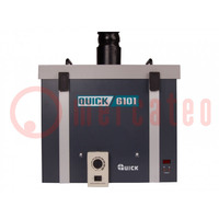 Device: fume extractor; Plug: EU; 200m3/h; 230VAC; 80W; Ch: 1