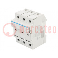 Fuse disconnector; 8x32mm; for DIN rail mounting; 25A; 400V; IP20
