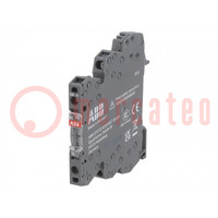 Relay: interface; SPDT; Ucoil: 230VAC,230VDC; 6A; 6A/250VAC