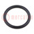 Uszczelka O-ring; kauczuk NBR; Thk: 1,5mm; Øwewn: 10mm; PG7; czarny
