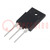 Diode: Schottky rectifying; SiC; THT; 650V; 10Ax2; 33W; TO3PF; tube