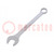 Wrench; combination spanner; 27mm; Overall len: 310mm