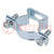 T-bolt clamp; 20÷25mm; steel; Plating: zinc; 733 G; industrial