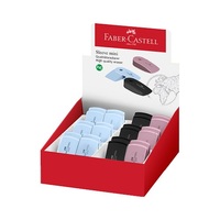 Radír Faber-Castell Sleeve mini műanyag tartóban