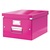 Tárolódoboz karton Esselte CLICK&STORE A/4 rózsaszín