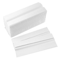Waschraumhygiene Papierhandtücher, Faltpapier, 2-lagig,hochweiß, 23,0 x 33,0 cm, 1 VE 2880 Blatt