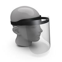 Artikelbild Face visor "Protection", black/transparent