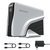 GRAUGEAR DISCO DURO EXTERNO DE 8 TB PARA PLAYSTATION®5 | USB 3.2 | GEN 2 | TYPE-C® | TYPE-A | 3,5 PULGADAS | 8TB HDD | USB-C | U