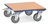Plateaux roulants, Charge 400 kg, dimensions au choix, avec plateau bois.