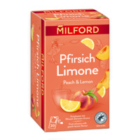 Milford Pfirsich Limone, 20 Teebeutel