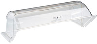 Rolltop-Haube Capo rechteckig; 54x33.5x18.5 cm (LxBxH); transparent; rechteckig