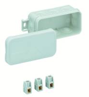 Abzweigdose IP55 2,5qmm 89x43x37mm gr Kst Klemm WandDecke hfr