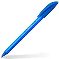 STAEDTLER BOLÍGRAFO BALL 4320 M 1,0MM TRIANGULAR AZUL 10U