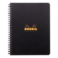 Rhodia 119910C bloc-notes A5+ 80 feuilles Noir