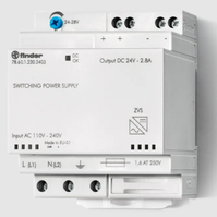 Finder Switch Mode Power Supply adattatore e invertitore Universale 68 W Bianco