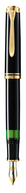 Pelikan M600 pluma estilográfica Sistema de llenado integrado Negro, Oro 1 pieza(s)