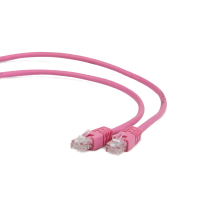 Gembird PP12-2M/RO kabel sieciowy Różowy Cat5e U/UTP (UTP)