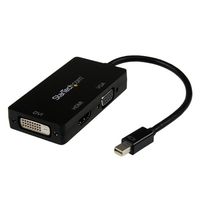 StarTech.com 3-in-1 Mini DisplayPort auf HDMI / DVI / VGA Adapter - Reiseadapter