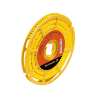 Weidmüller CLI C 2-4 GE/SW Ø CD range-câbles et serre-câbles Jaune 250 pièce(s)