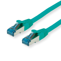 Value 0.5m S/FTP Cat.6a kabel sieciowy Zielony 0,5 m Cat6a S/FTP (S-STP)