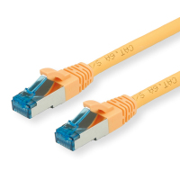 VALUE 0.5m S/FTP Cat.6a kabel sieciowy Żółty 0,5 m Cat6a S/FTP (S-STP)