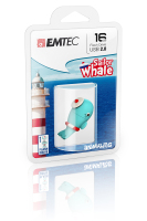 Emtec Sailor Whale USB flash drive 16 GB USB Type-A 2.0 Blauw