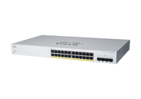 Cisco Business CBS220-24P-4G Smart Switch | 24 Port GE | PoE | 4x1G SFP | 3-Year Limited Hardware Warranty (CBS220-24P-4G-UK)