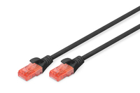Digitus DK-1617-100/BL hálózati kábel Fekete 10 M Cat6 U/UTP (UTP)