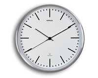 MAUL 9063402 reloj de mesa o pared Círculo Aluminio, Blanco