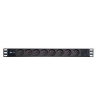 LOGON TUPS032 power distribution unit (PDU) 8 AC outlet(s) Black