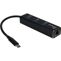 Inter-Tech ARGUS IT-410 USB 3.2 Gen 1 (3.1 Gen 1) Type-C Schwarz