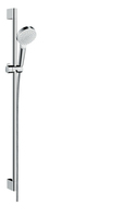 Hansgrohe Crometta Duschsystem Chrom, Weiß