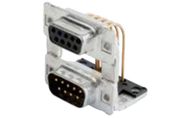 Conec D-SUB Standard – Dual port variations wire connector Grey