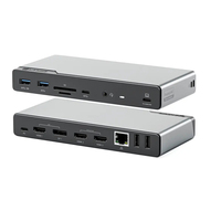 ALOGIC DV4 Bedraad USB 3.2 Gen 1 (3.1 Gen 1) Type-C Grijs