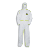 Uvex 9871012 protective coverall/suit White