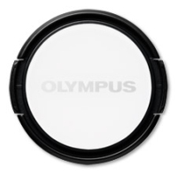 Olympus LC-37PR tapa de lente Negro, Blanco