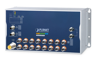 PLANET ITS-6326-16P2T-WV switch Gestionado L3 Aluminio, Azul