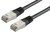 ROLINE S/FTP, Cat.6, 0.5m cable de red Negro 0,5 m Cat6 SF/UTP (S-FTP)