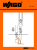 Wago 210-416 zelfklevend teken Zwart, Oranje, Wit