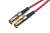 Contrik 5-pin DIN/5-pin DIN F/F 3m Audio-Kabel DIN (5-pin) Schwarz, Rot