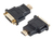 shiverpeaks BS77400 tussenstuk voor kabels HDMI DVI-D 24+1 Zwart