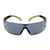 3M SF4000GC1 veiligheidsbril Beschermbril Kunststof Zwart, Groen