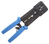 Platinum Tools 100054BL kabel krimper Krimptang Zwart, Blauw