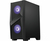 MSI MAG FORGE 100M Mid Tower Gaming Computer Case 'Black, 2x 120mm RGB PWM Fan, 1x 120mm Fan, 1-6 RGB Hub, Tempered Glass Panel, ATX, mATX, mini-ITX'