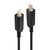 Lindy 38480 cable DisplayPort 10 m Mini DisplayPort Negro