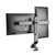 Tripp Lite DDR1727DC Dual-Display Monitor Arm with Desk Clamp and Grommet - Height Adjustable, 17” to 27” Monitors