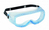 Cimco 140272 biztonsági szemellenző és szemüveg Védőszemüveg Kék, Átlátszó