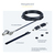 StarTech.com 25-Pack Universeel Laptop Kabelslot, 2m Security Kabel met Master Key, Computerbeveiliging, Compatibel met Noble Wedge&reg;/Nano/K-Slot, Anti-Diefstal Snijbestendig...