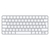 Apple Magic klawiatura USB + Bluetooth Fiński, Szwecki Aluminium, Biały